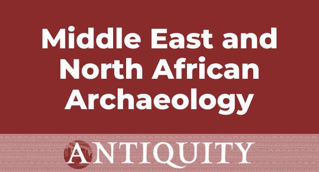 Middle East and North African Archaeology
